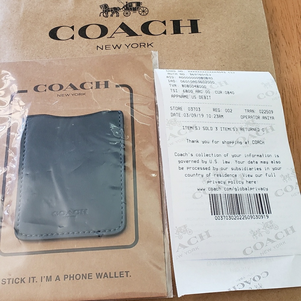 Phone wallet it sticks to your phone